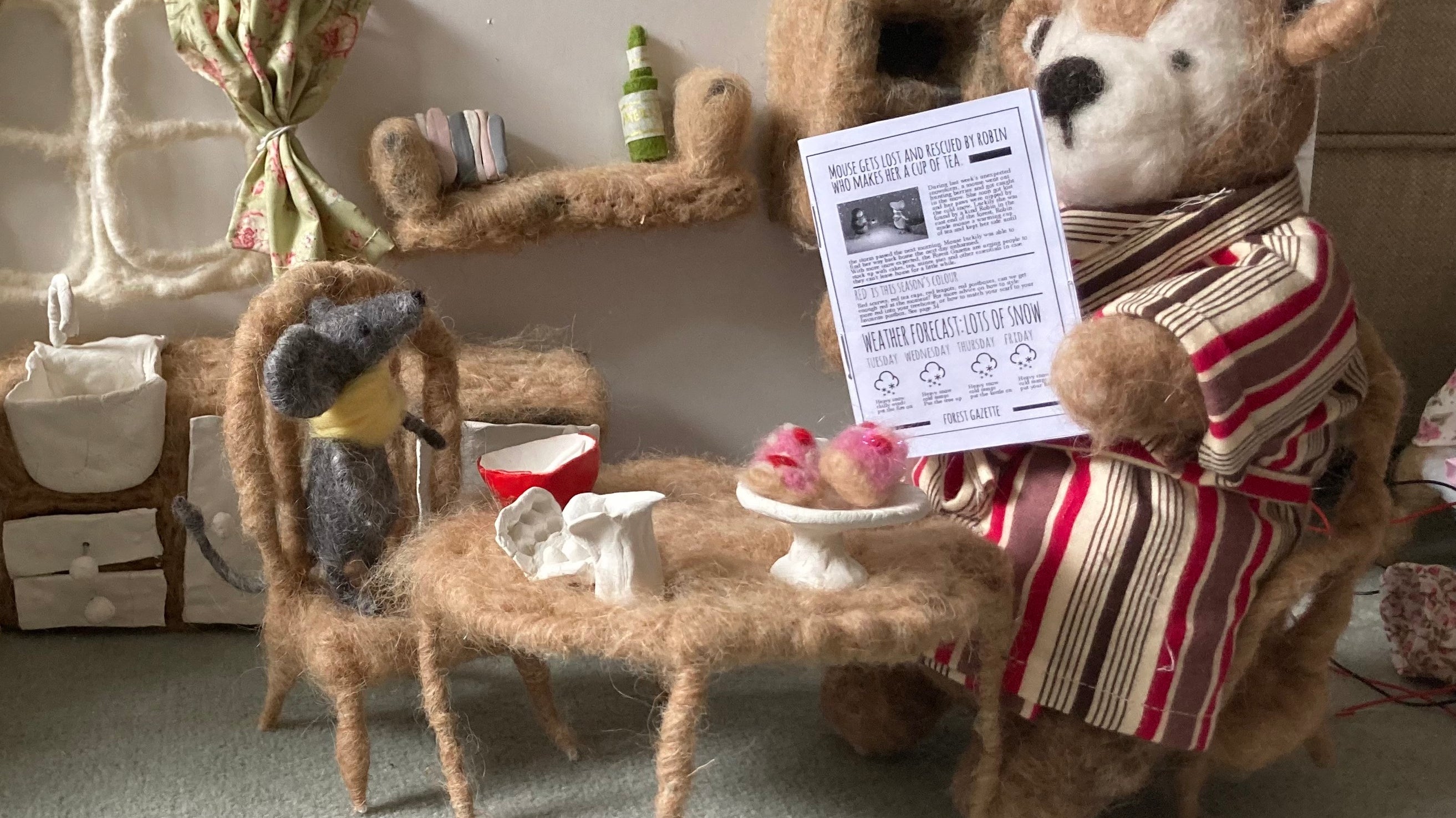 A special day for Mr Bear