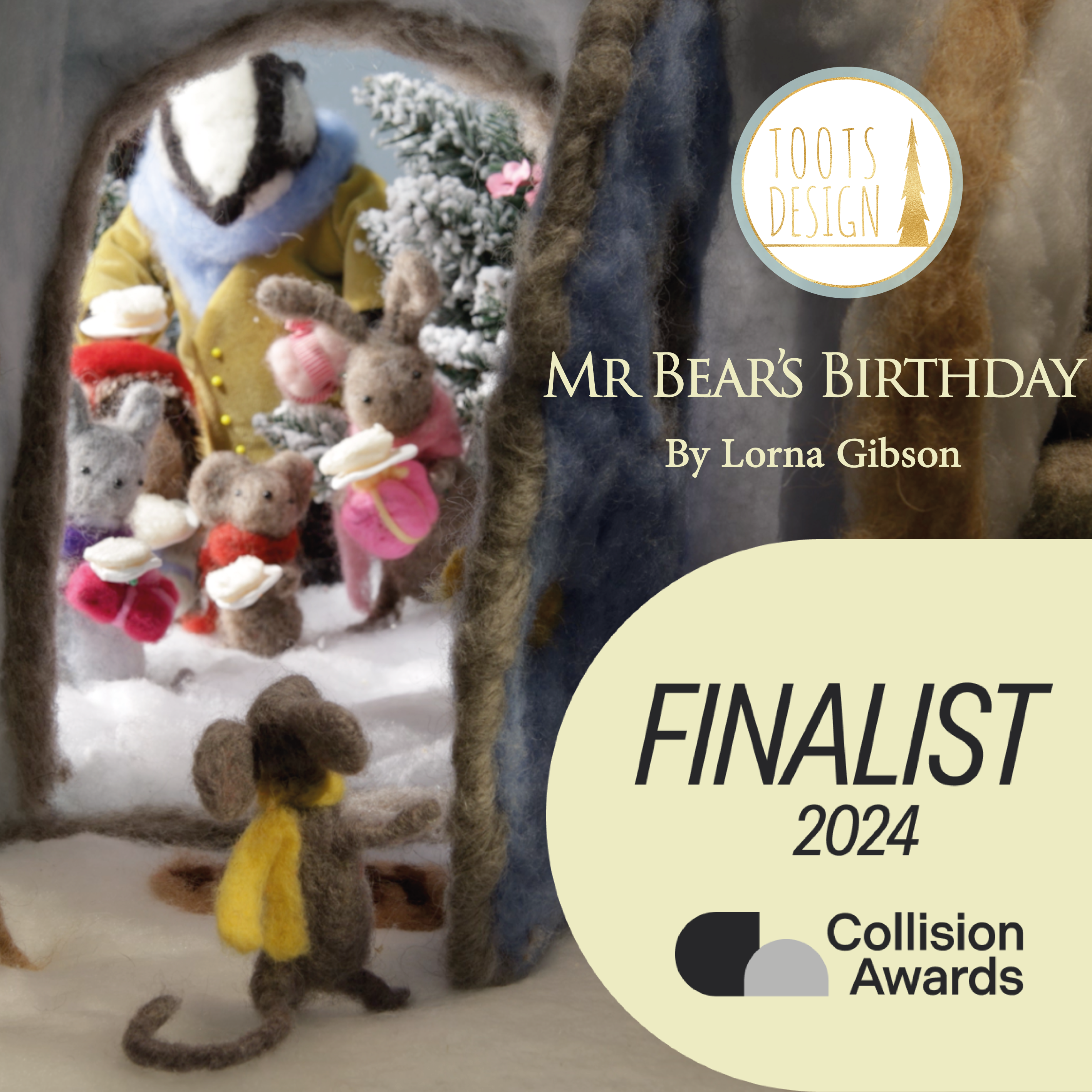 More cake all round as Mr Bear's Birthday is named film awards finalist
