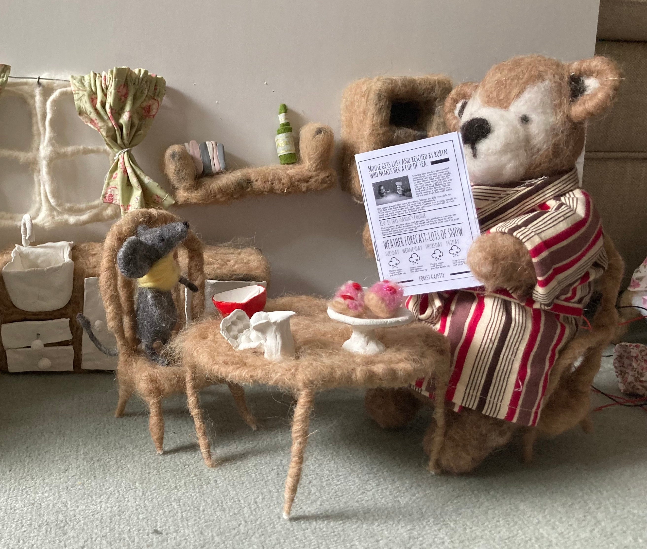 A special day for Mr Bear