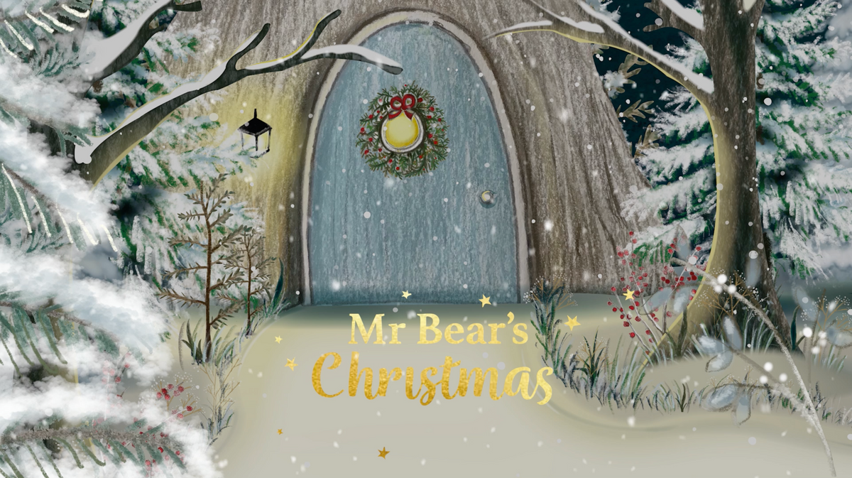Mr Bear's House in the corner of the forest