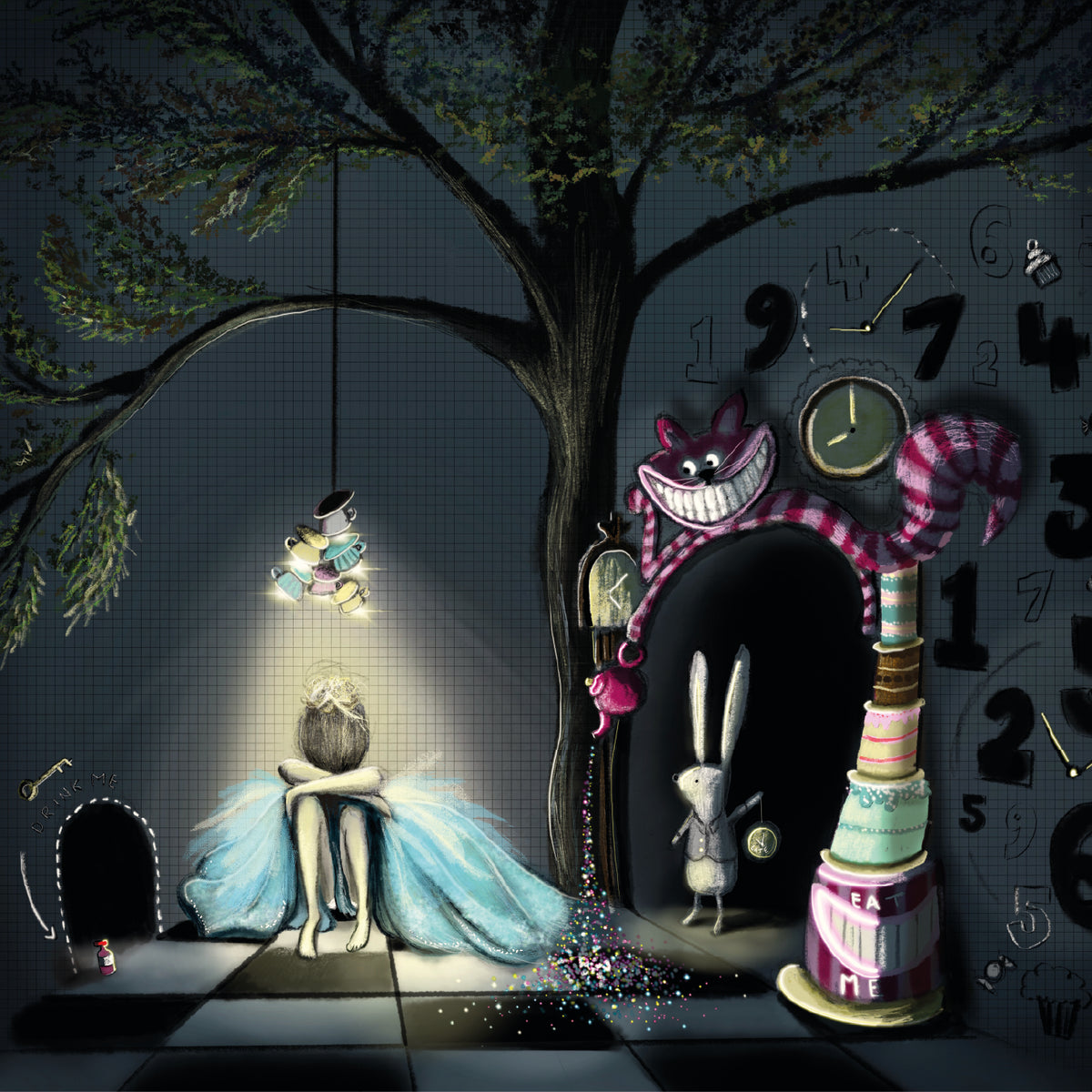 Alice Time Alice Print – Toots Design